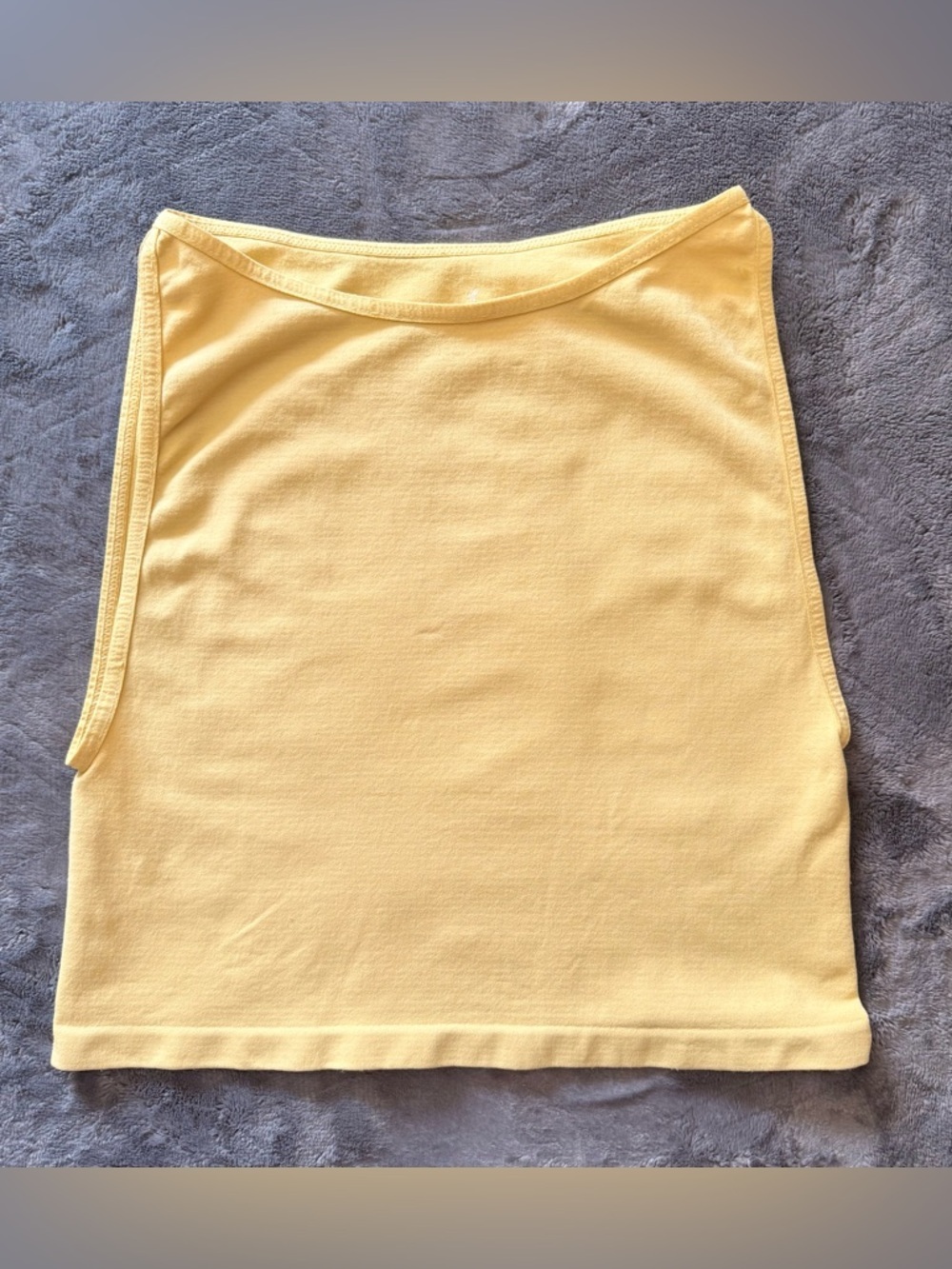 NATURAL LIFE Yellow Tank Top. Size S